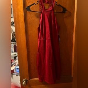 Lulus New with tags red dress.